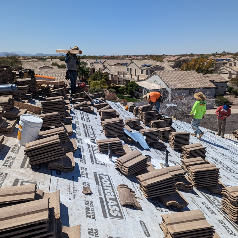 Repair First Roofing project